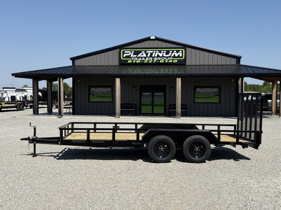 2027 MEB 77X16 TA / ELECTRIC BRAKE AXLE / 4FT RAMP / 6.9K GVWR Utility Trailer