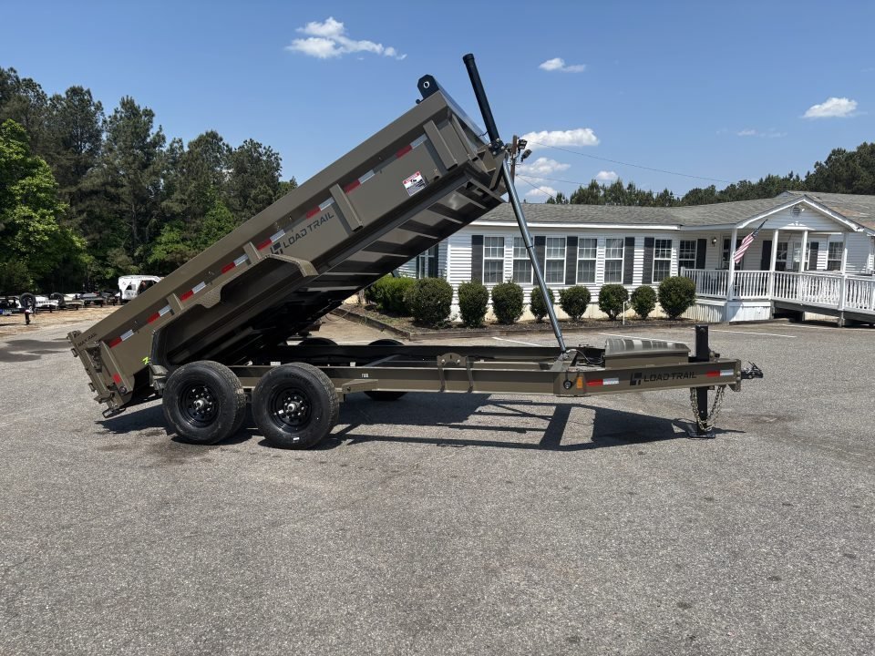 2027 Load Trail DL 83X14 14KGVWR 7 GAUGE FLOOR TELESCOPIC Dump Trailer