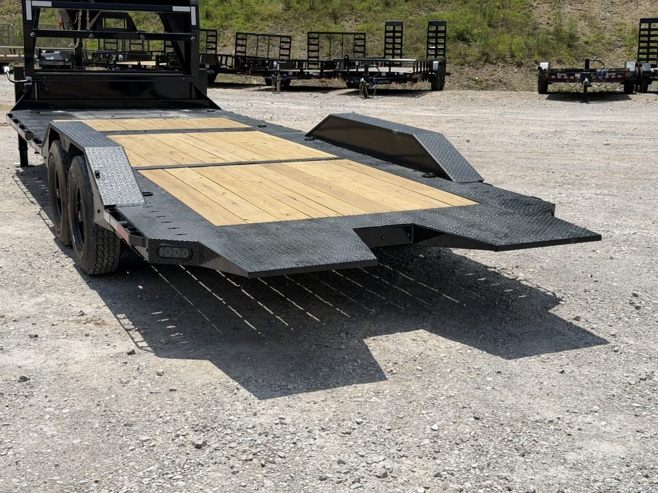 2026 RawMaxx GTX 102x24 16K GVWR GOOSENECK PARTIAL Tilt Trailer