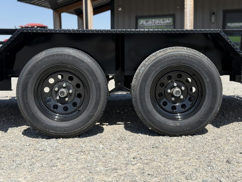 2027 MEB 77X14 TA / ELECTRIC BRAKE AXLE / 4FT FOLDING GATE / 6.9K GVWR Utility Trailer