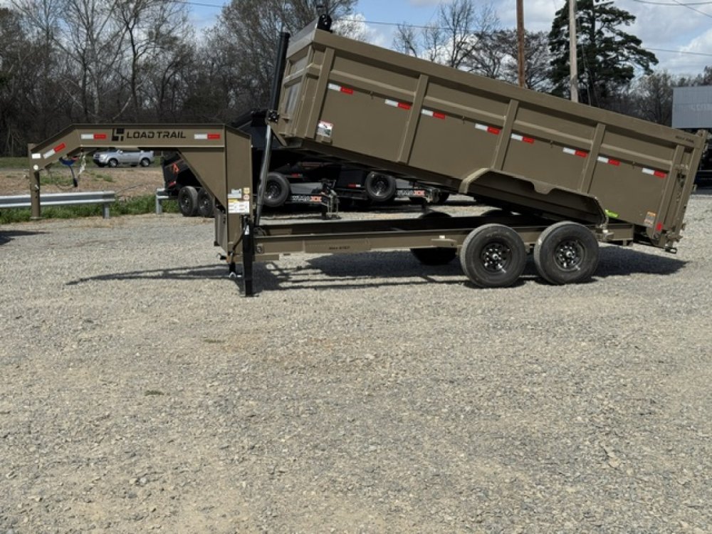 2026 Load Trail 83X16 GD Dump Trailer W/ TELESCOPIC LIFT, 14 PLY TIRES, RAMPS, TARP, SPREAD GATE, 48
