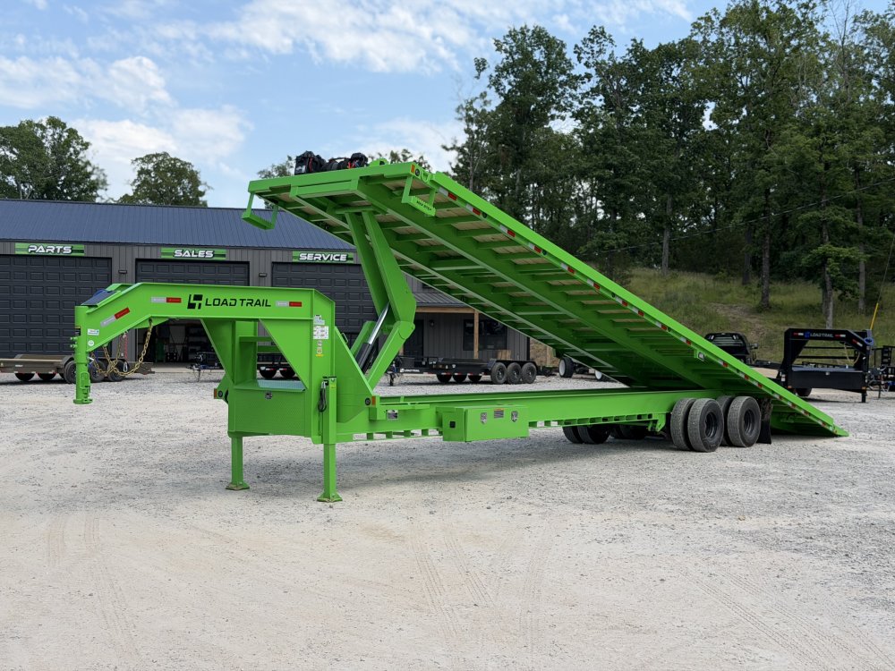 2026 Load Trail GT 102X40 25.9K GVWR 18K WINCH EXTENDED RUB RAIL HYDRUALIC JACKS WIRELESS REMOTE Til