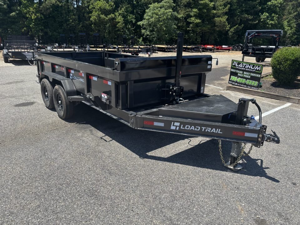 2026 Load Trail DL 83X14 7 GAUGE FLOOR TELSECOPIC CYLINDER 14K GVWR Dump Trailer