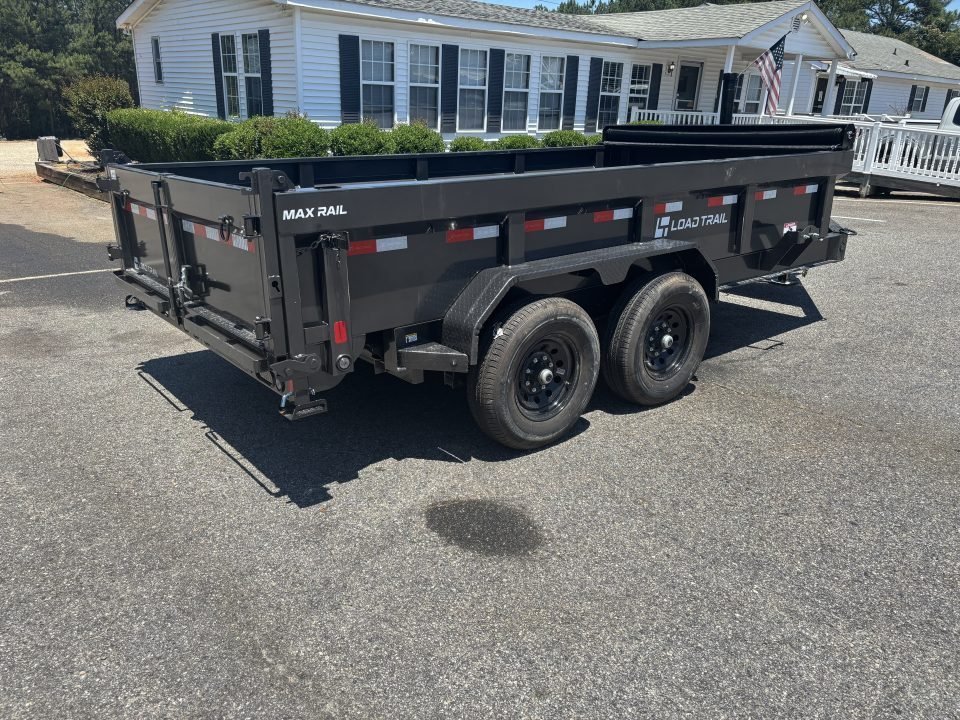 2026 Load Trail DL 83X14 7 GAUGE FLOOR TELSECOPIC CYLINDER 14K GVWR Dump Trailer