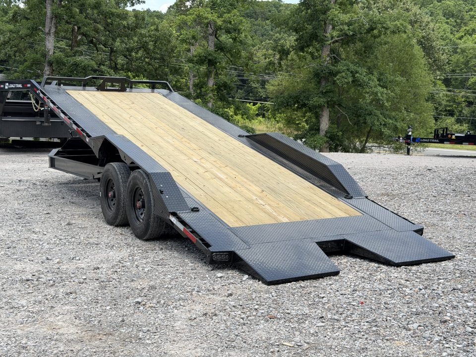2026 RawMaxx FYH 102X24 16K GVWR 14PLY TIRES 8K TORSION AXLES WIRELESS REMOTE Tilt Trailer