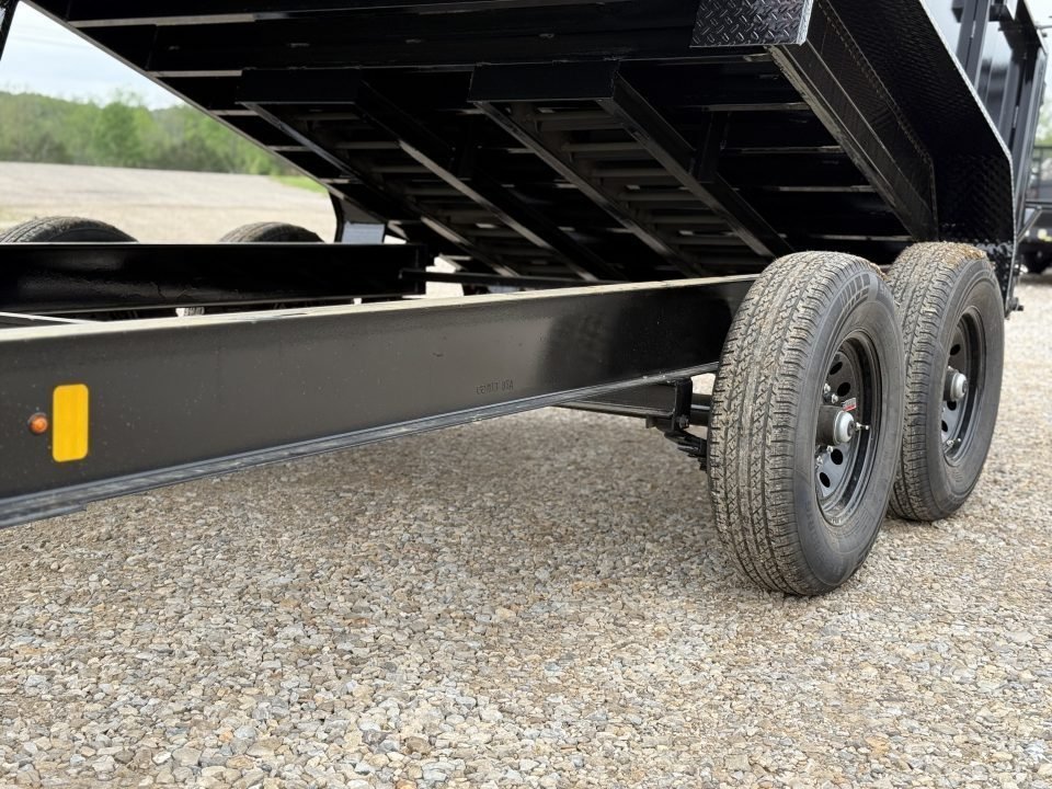 2026 Trail Maxx 83x14x3 Bumper Pull / TELESCOPIC / 14K GVWR Dump Trailer