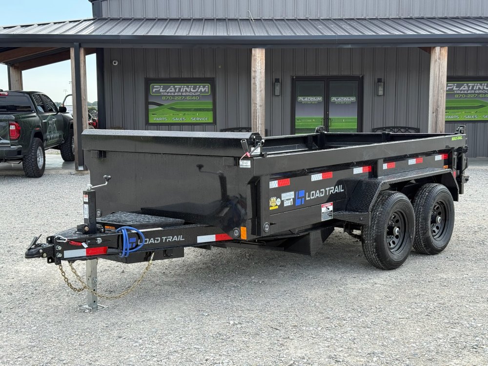 2027 LOAD TRAIL DE 72X12X18 W/RAMPS 9.99K GVWR DUMP TRAILER