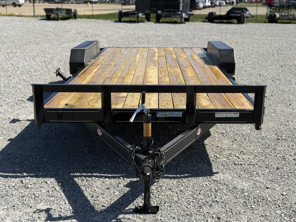 2027 MEB 83X20 / DOVETAIL / ELECTRIC BRAKE AXLE / BULLDOG COUPLER / 6.9K GVWR Car Hauler