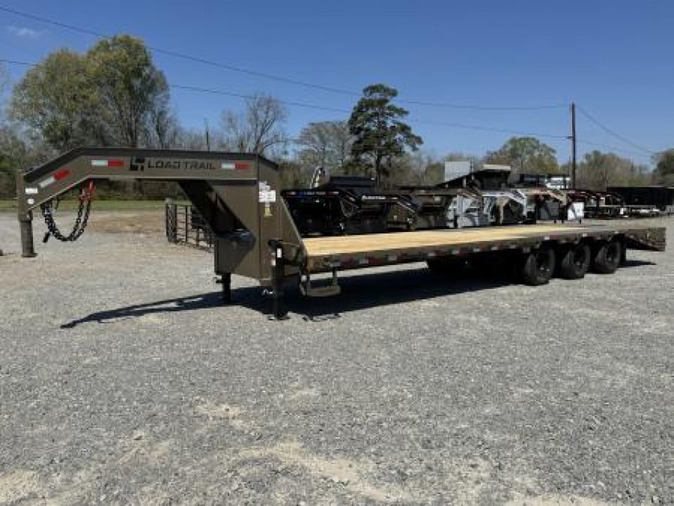 2026 Load Trail GP 102X32 30K GVWR Deckover Trailer W/MAX RAMPS, 14 PLY, WINCH PLATE