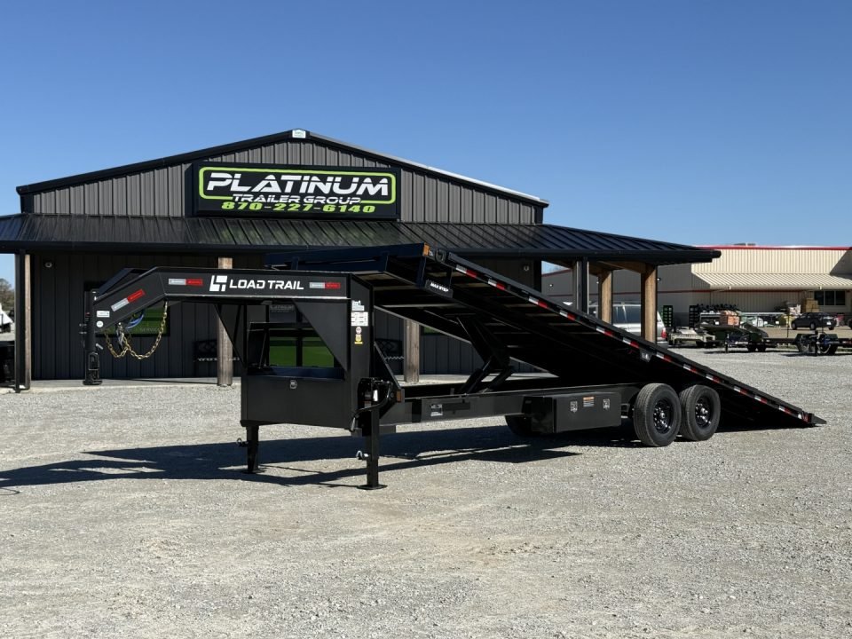 2026 Load Trail GE 102X28 GOOSENECK FULL TILT W/14 PLYS AND TUFF WIRELESS REMOTE 14K GVWR Tilt Trail