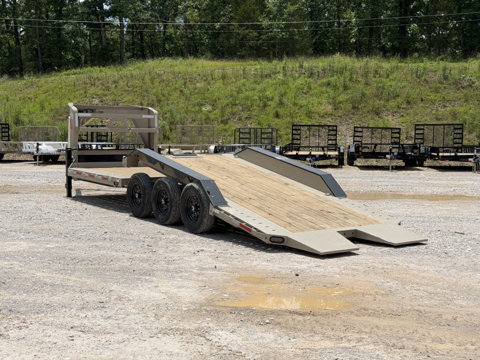 2026 RawMaxx G3X 102X26 21K GVWR PARTIAL Tilt Trailer