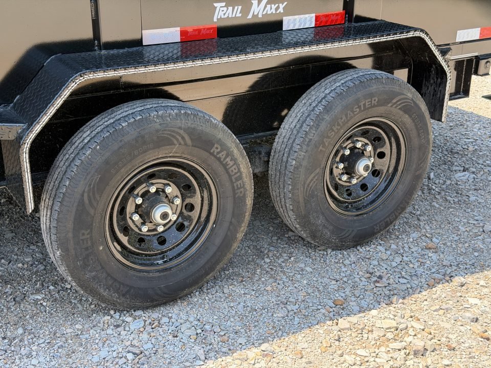 2026 Trail Maxx 83X16 14K GVWR GOOSENECK Dump Trailer