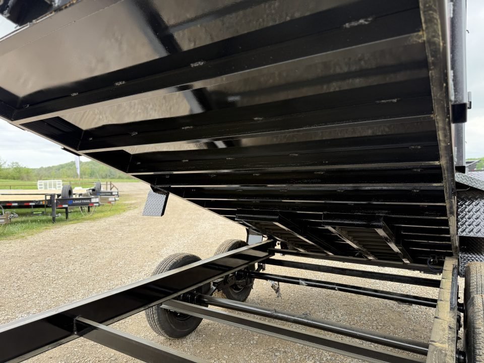 2026 Trail Maxx 83x14x3 Bumper Pull / TELESCOPIC / 14K GVWR Dump Trailer