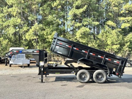 2027 Load Trail DG 83X14X3 HIGH SIDE 7 GAUGE FLOOR 14K GVWR GOOSENECK Dump Trailer