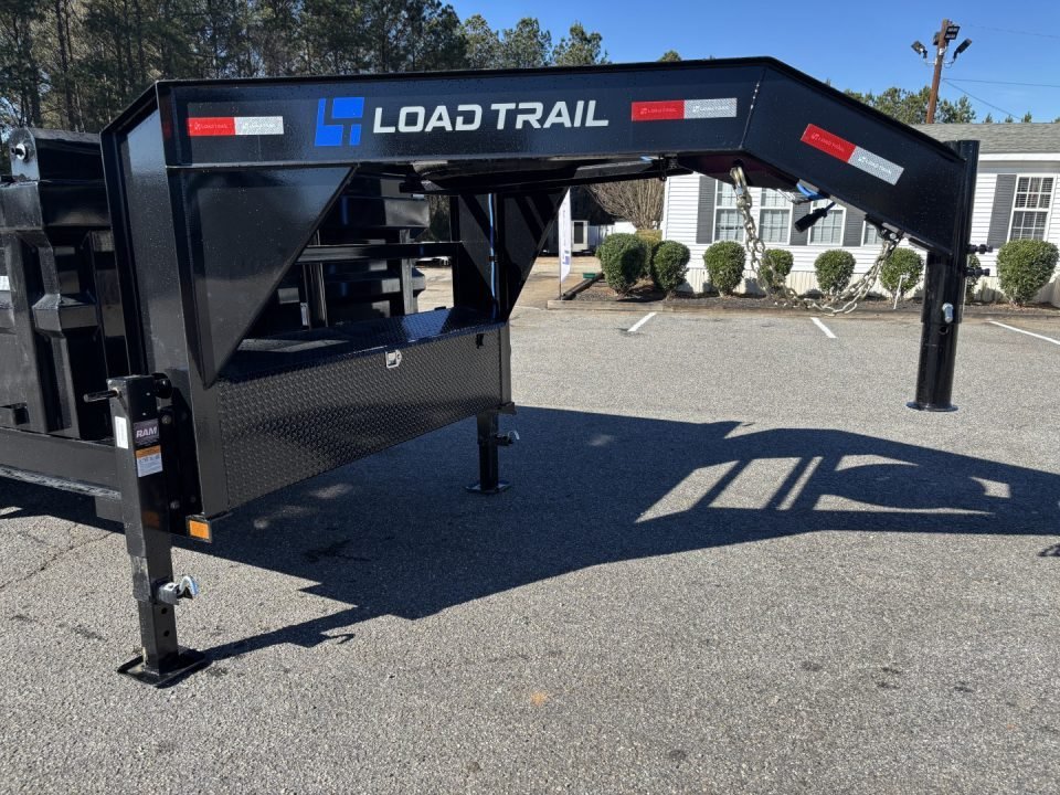 2027 Load Trail DG 83X14X3 HIGH SIDE 7 GAUGE FLOOR 14K GVWR GOSSENECK Dump Trailer