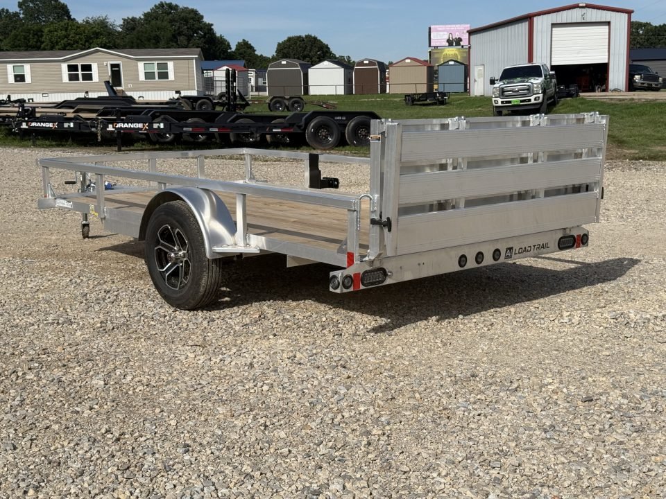 2026 Load Trail UA 77X12 SA / ALUMINUM FRAME / 55" BI-FOLD TAILGATE / ALUMINUM WHEELS Utility Traile