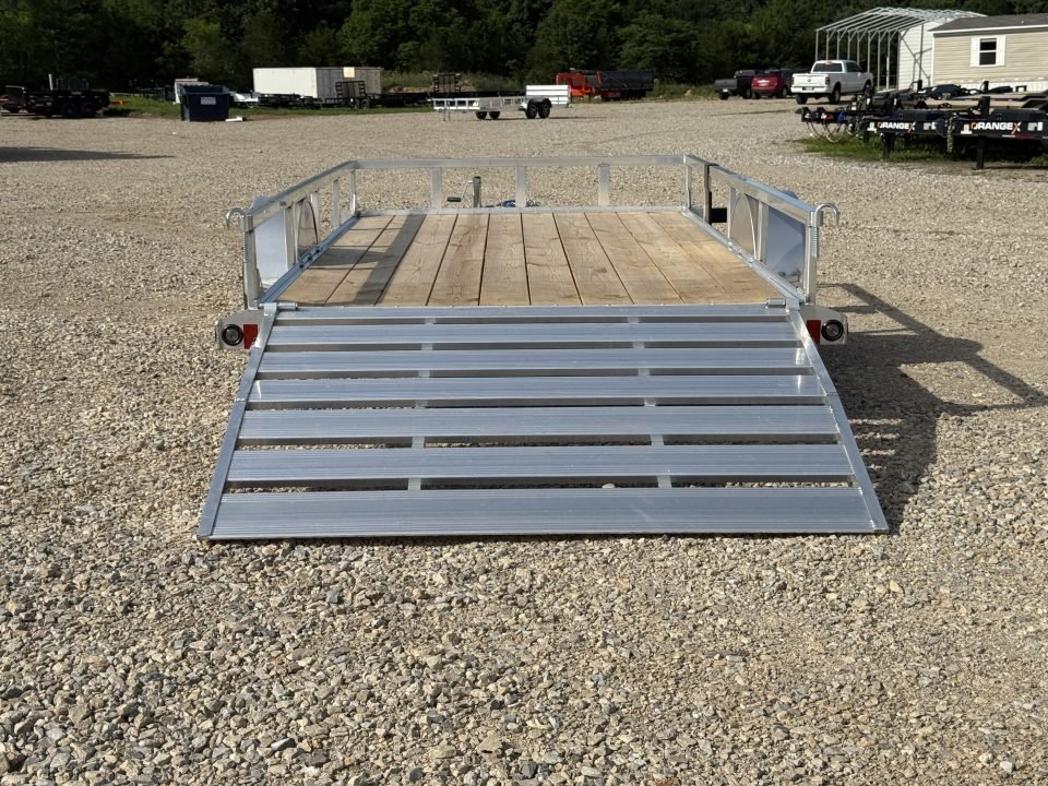 2026 Load Trail UA 77X12 SA / ALUMINUM FRAME / 55" BI-FOLD TAILGATE / ALUMINUM WHEELS Utility Traile