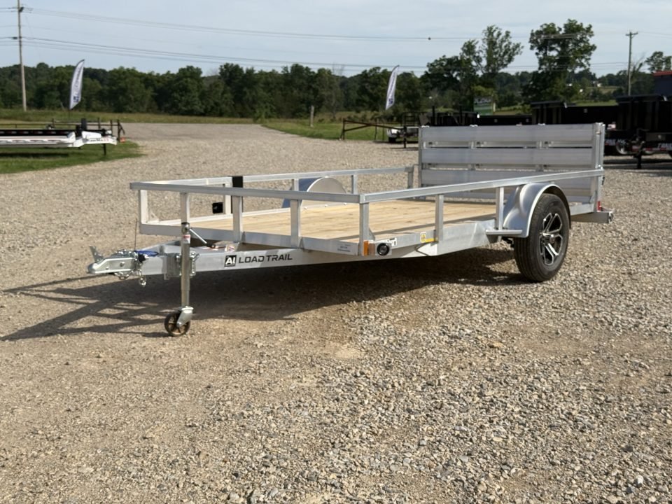 2026 Load Trail UA 77X12 SA / ALUMINUM FRAME / 55" BI-FOLD TAILGATE / ALUMINUM WHEELS Utility Traile