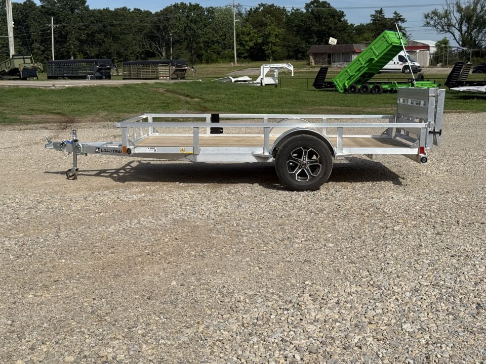 2026 Load Trail UA 77X12 SA / ALUMINUM FRAME / 55" BI-FOLD TAILGATE / ALUMINUM WHEELS Utility Traile