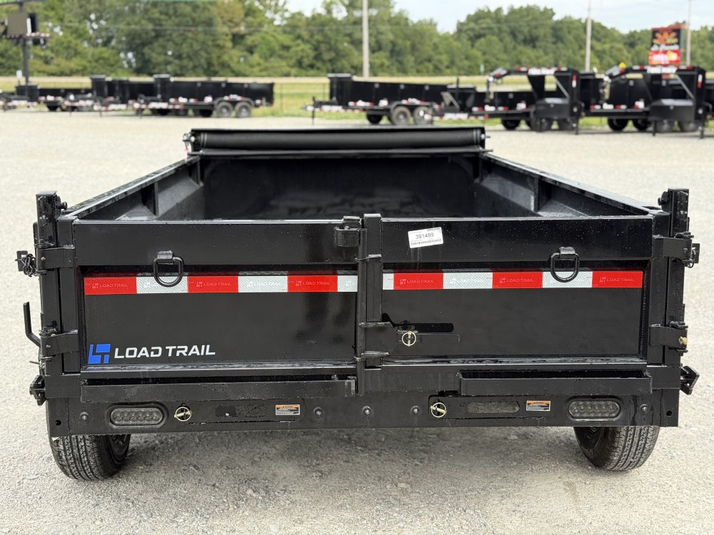 2027 LOAD TRAIL DE 72X12X18 W/RAMPS 9.99K GVWR DUMP TRAILER