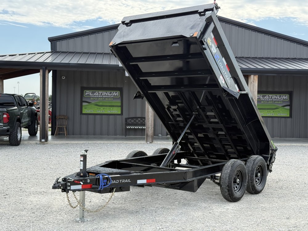 2027 LOAD TRAIL DE 72X12X18 W/RAMPS 9.99K GVWR DUMP TRAILER