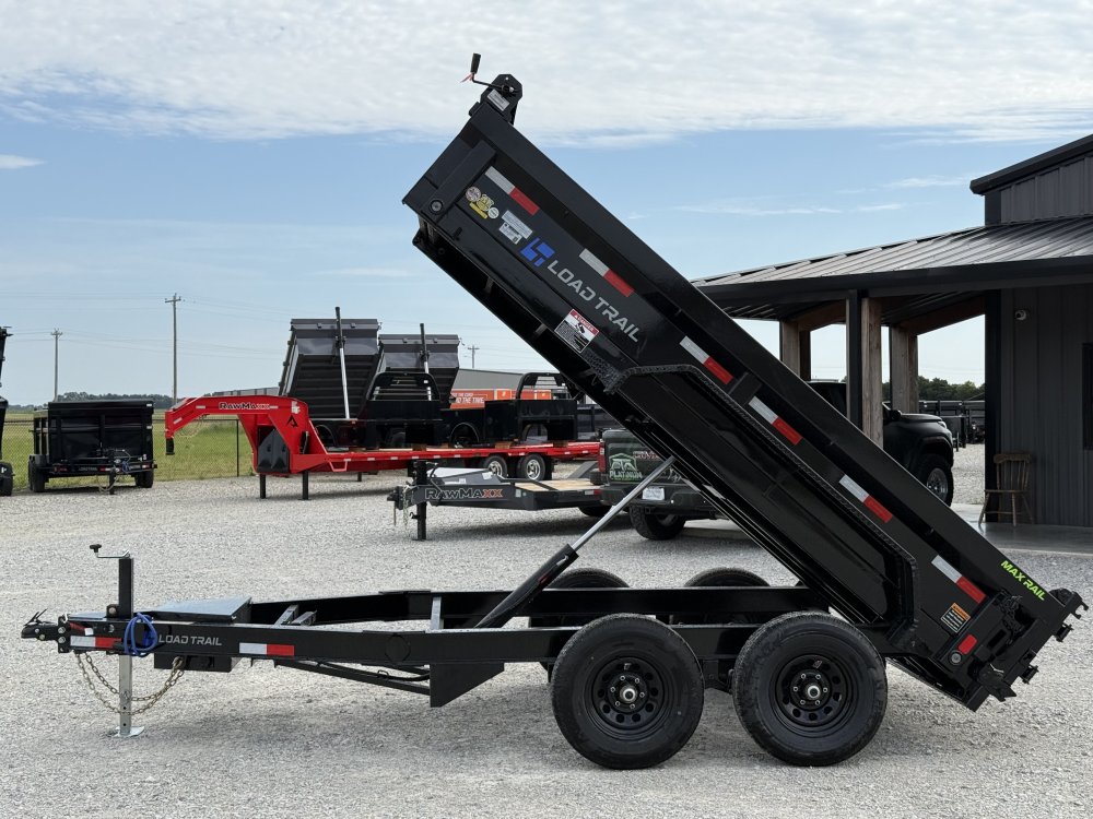 2027 LOAD TRAIL DE 72X12X18 W/RAMPS 9.99K GVWR DUMP TRAILER