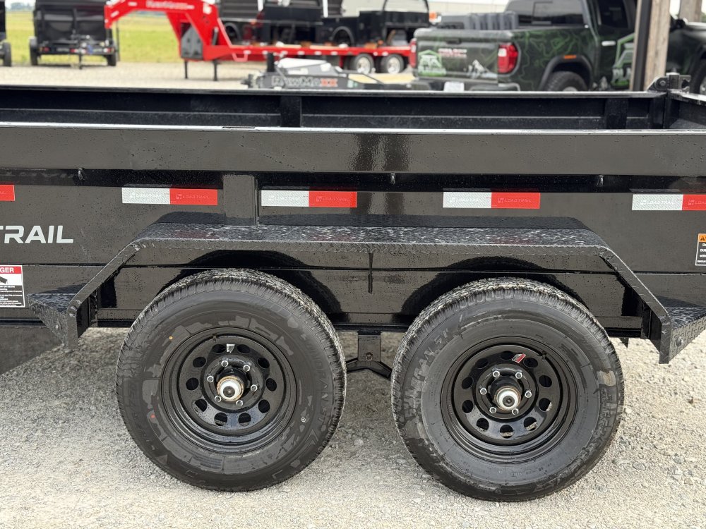 2027 LOAD TRAIL DE 72X12X18 W/RAMPS 9.99K GVWR DUMP TRAILER