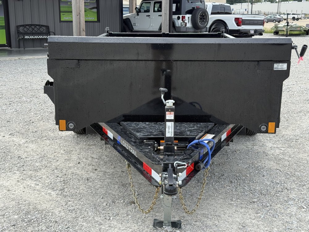 2027 LOAD TRAIL DE 72X12X18 W/RAMPS 9.99K GVWR DUMP TRAILER