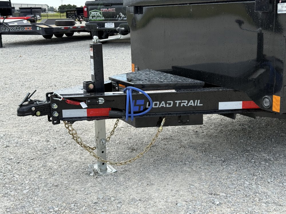 2027 LOAD TRAIL DE 72X12X18 W/RAMPS 9.99K GVWR DUMP TRAILER