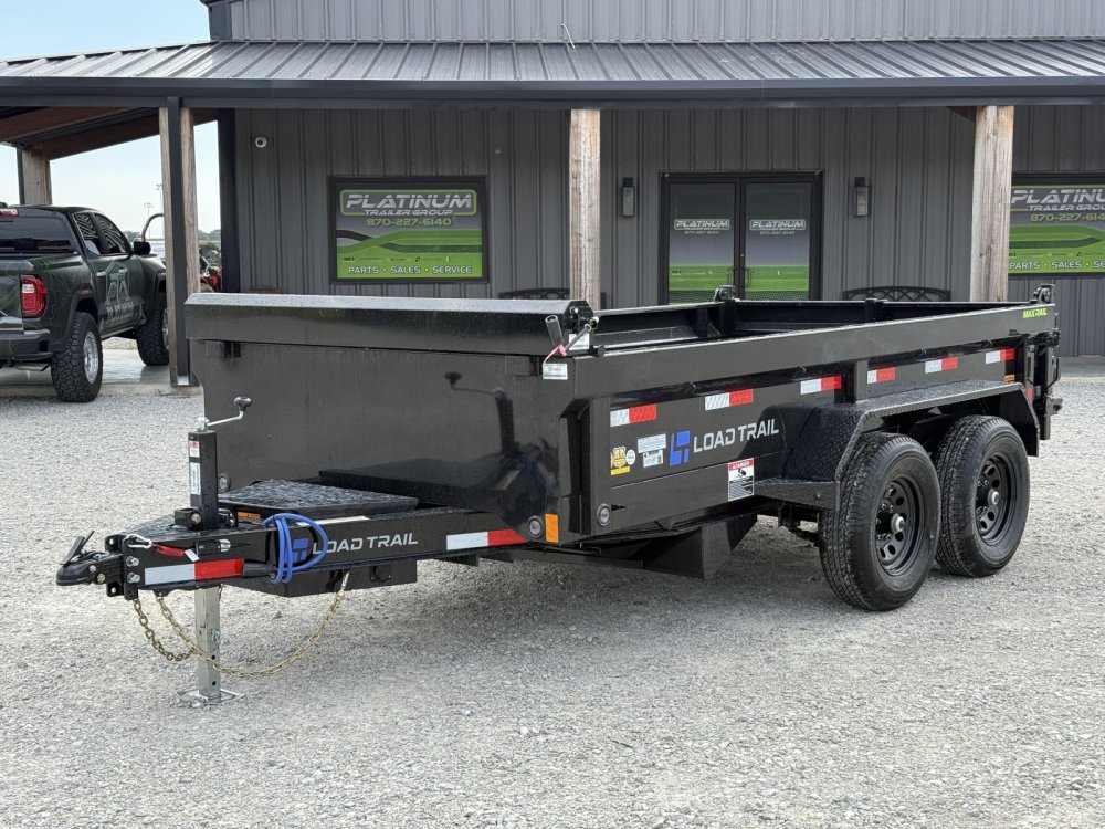 2027 LOAD TRAIL DE 72X12X18 W/RAMPS 9.99K GVWR DUMP TRAILER