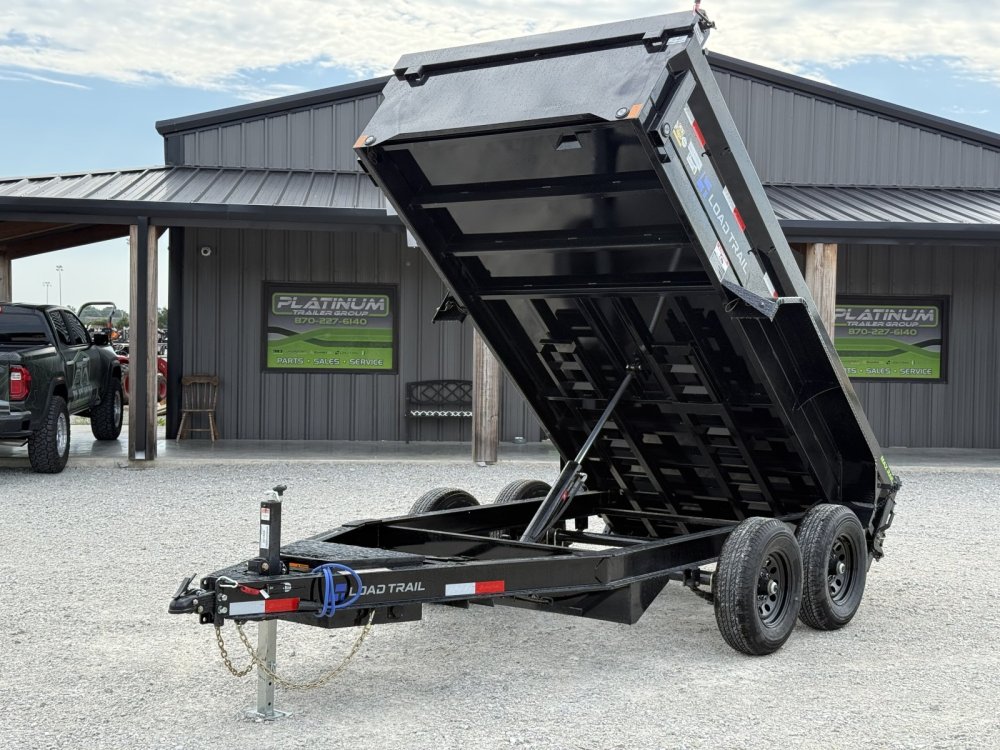 2027 LOAD TRAIL DE 72X12X18 W/RAMPS 9.99K GVWR DUMP TRAILER