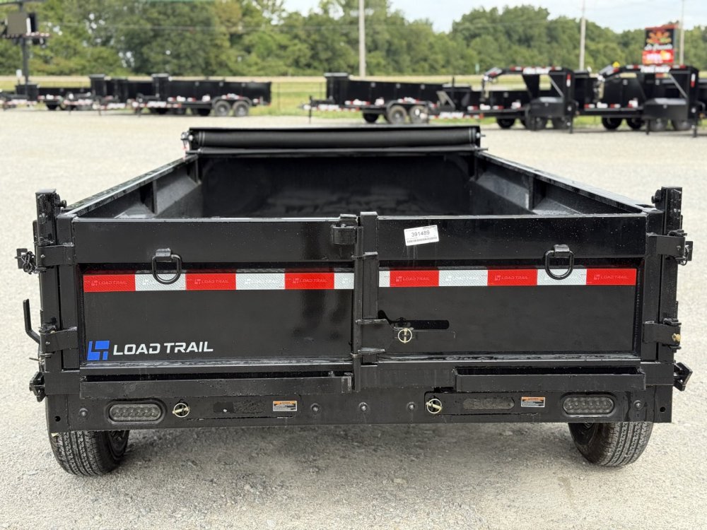2027 LOAD TRAIL DE 72X12X18 W/RAMPS 9.99K GVWR DUMP TRAILER