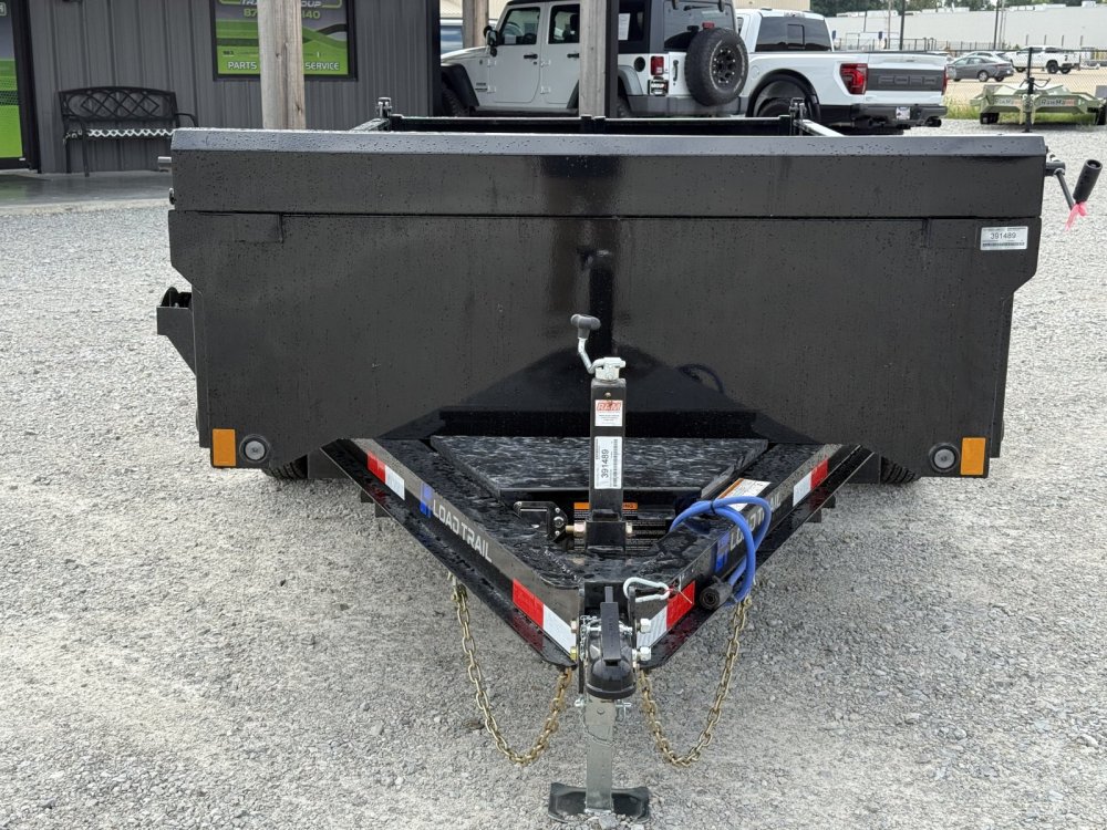 2027 LOAD TRAIL DE 72X12X18 W/RAMPS 9.99K GVWR DUMP TRAILER