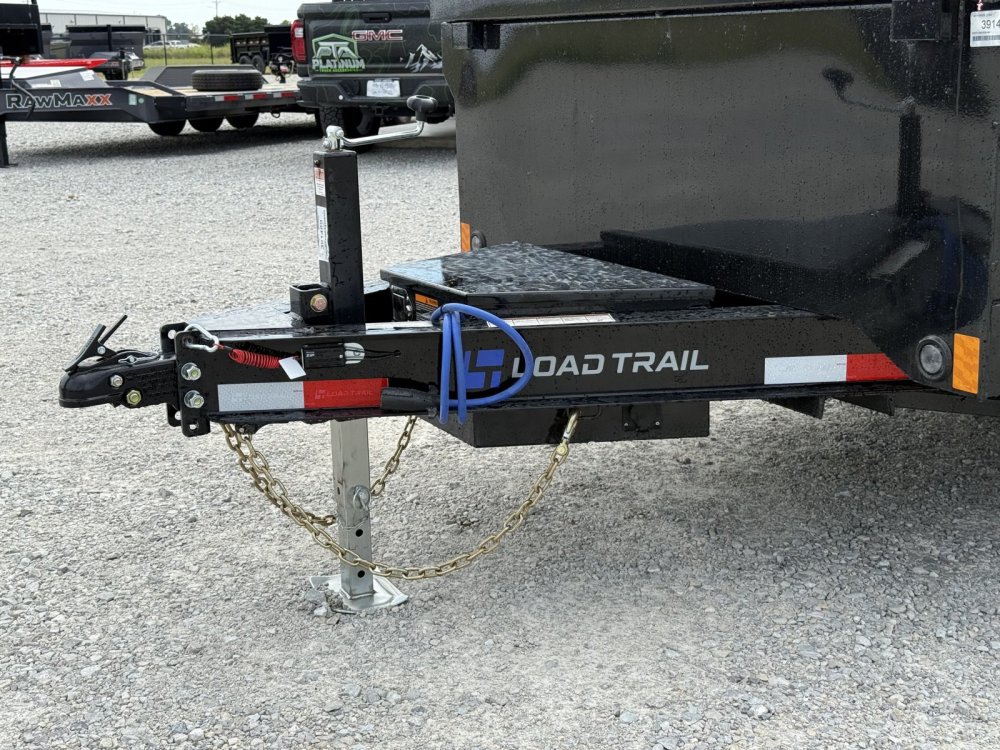 2027 LOAD TRAIL DE 72X12X18 W/RAMPS 9.99K GVWR DUMP TRAILER