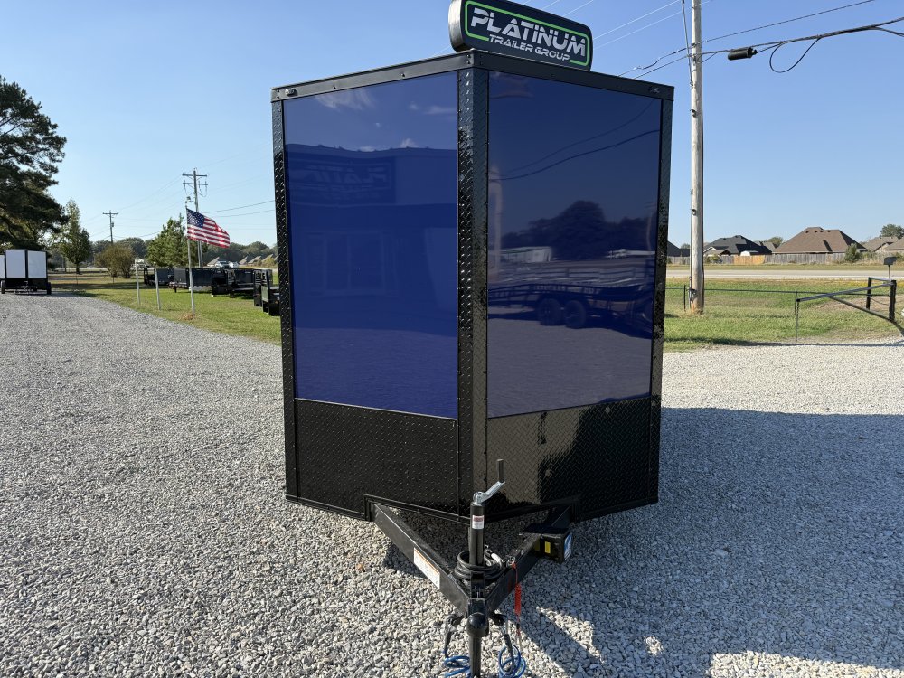 2027 SAWYER CARGO 7X14 WITH 7' INTERIOR / SCREWLESS / TORSION AXLES / POLYCOR / REAR SPOILER WITH LI
