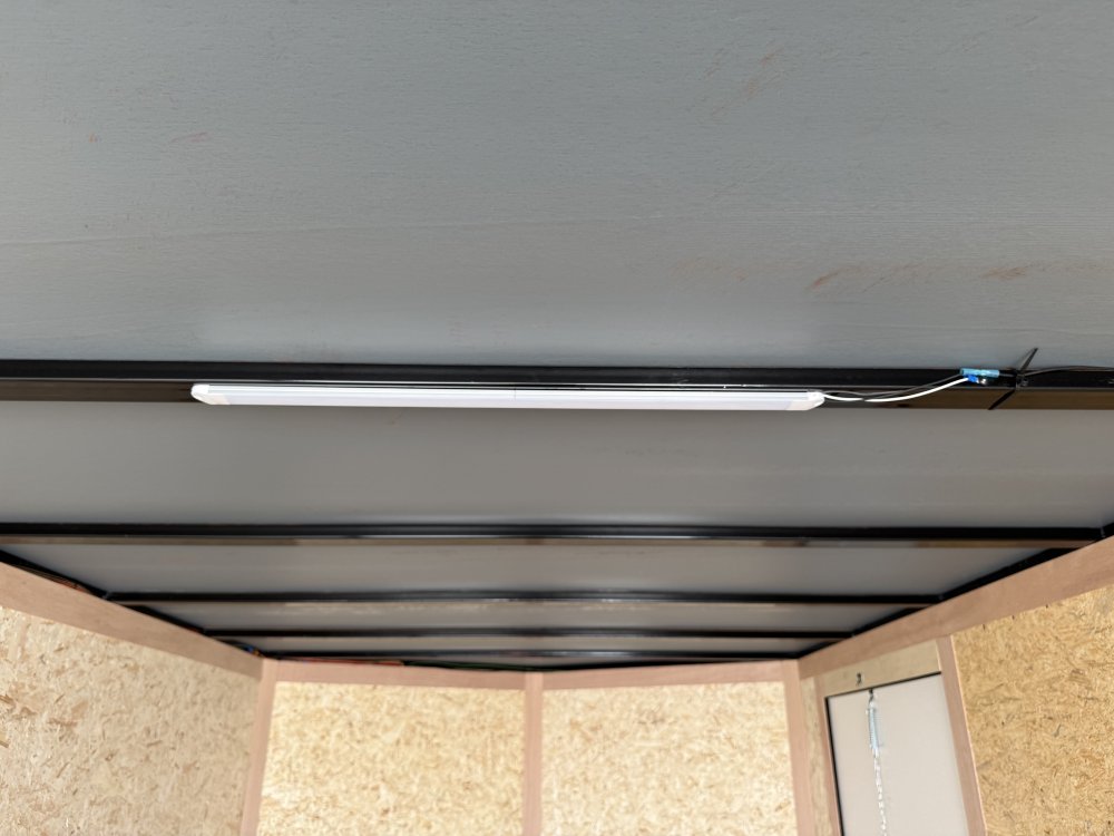 2027 SAWYER CARGO 7X14 WITH 7' INTERIOR / SCREWLESS / TORSION AXLES / POLYCOR / REAR SPOILER WITH LI