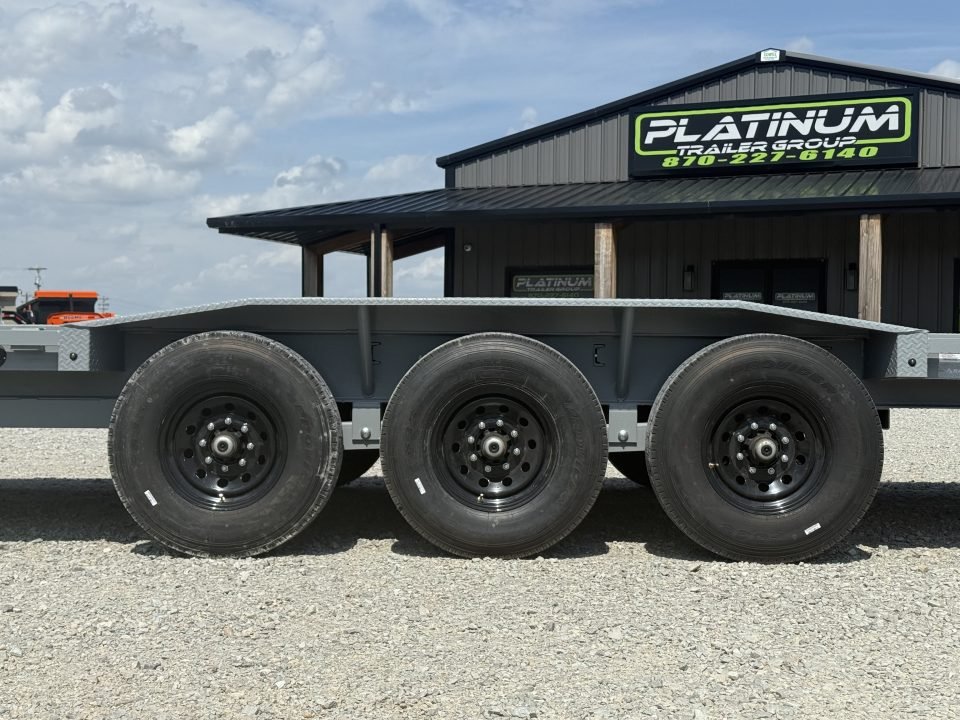 2026 RawMaxx LDX 102X44 LOWBOY W/14 PLYS, LOCKING CHAIN RACK, AND TORQUE TUBE 21K GVWR GOOSENECK Fla