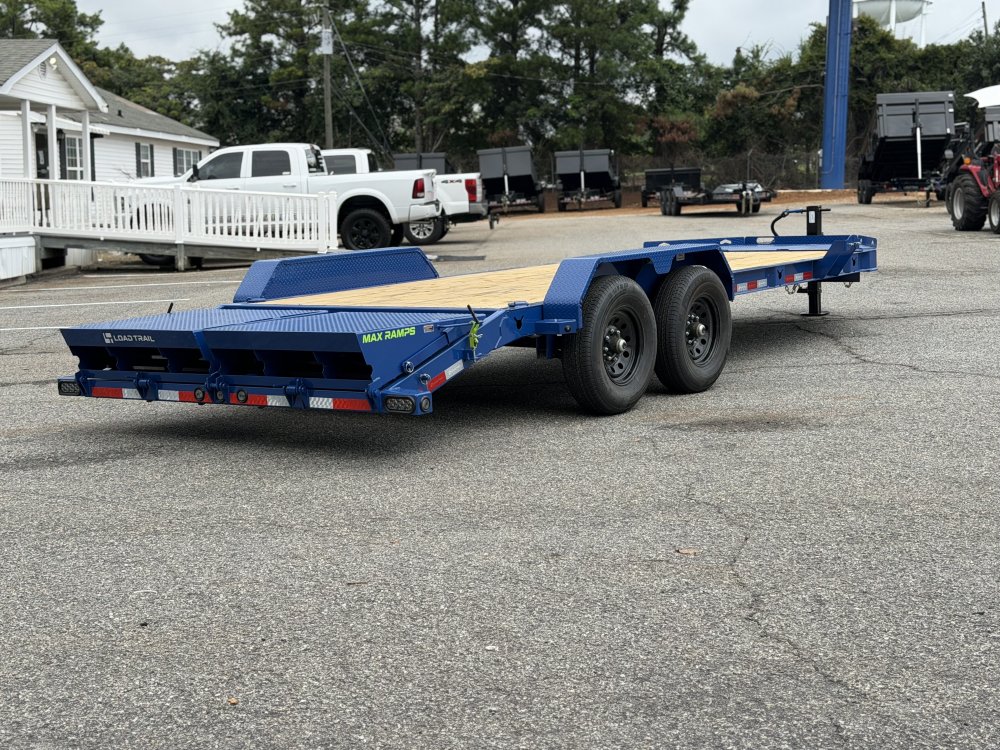 2027 Load Trail CB 83X20 / MAX RAMP / MAX TOOLBOX / CHAIN TIE DOWNS / 14K GVWR Equipment Trailer