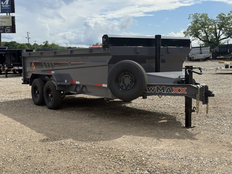 2026 RawMaxx GDX KNIGHT83X16 / TELESCOPIC / I-BEAM FRAME / TARP KIT / 14K GVWR / 32" SIDES / Dump Tr