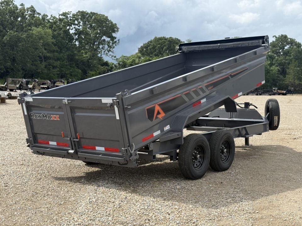 2026 RawMaxx GDX KNIGHT83X16 / TELESCOPIC / I-BEAM FRAME / TARP KIT / 14K GVWR / 32" SIDES / Dump Tr