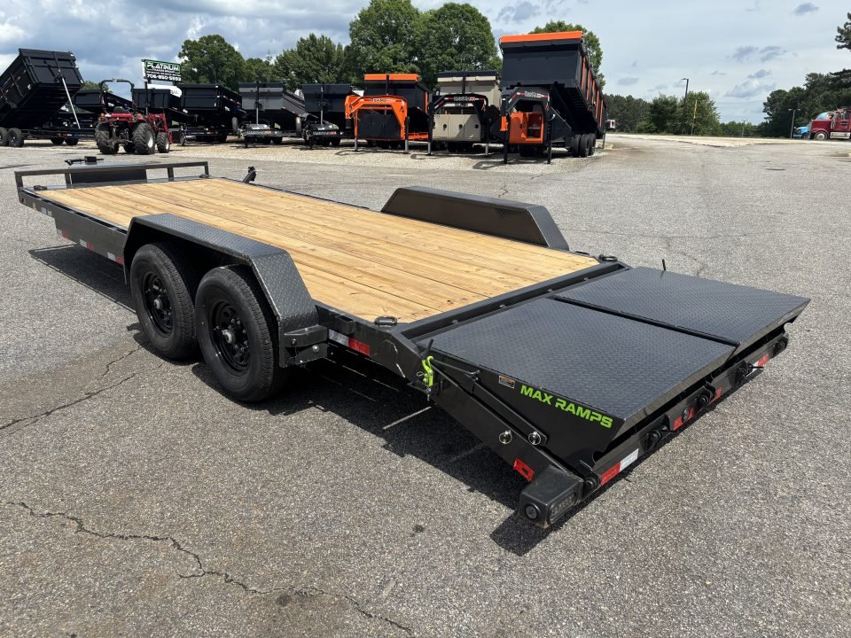 2026 Load Trail CH 83X22 / MAX RAMP EQUIPMENT / TOOLBOX / WINCH PLATE / 14K GVWR Equipment Trailer