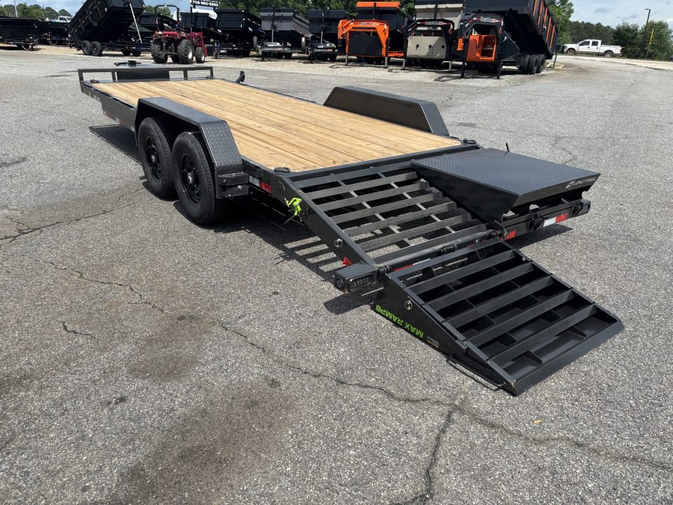 2026 Load Trail CH 83X22 / MAX RAMP EQUIPMENT / TOOLBOX / WINCH PLATE / 14K GVWR Equipment Trailer