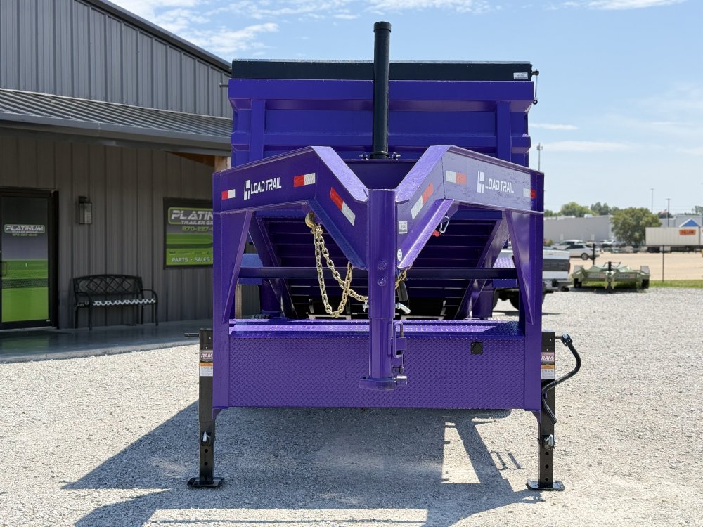 2027 Load Trail DG 83X16X3 HIGH SIDE TELESCOPIC W/14 PLYS AND 7 GAUGE 14K GVWR GOOSENECK Dump Traile