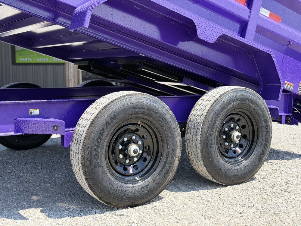 2027 Load Trail DG 83X16X3 HIGH SIDE TELESCOPIC W/14 PLYS AND 7 GAUGE 14K GVWR GOOSENECK Dump Traile