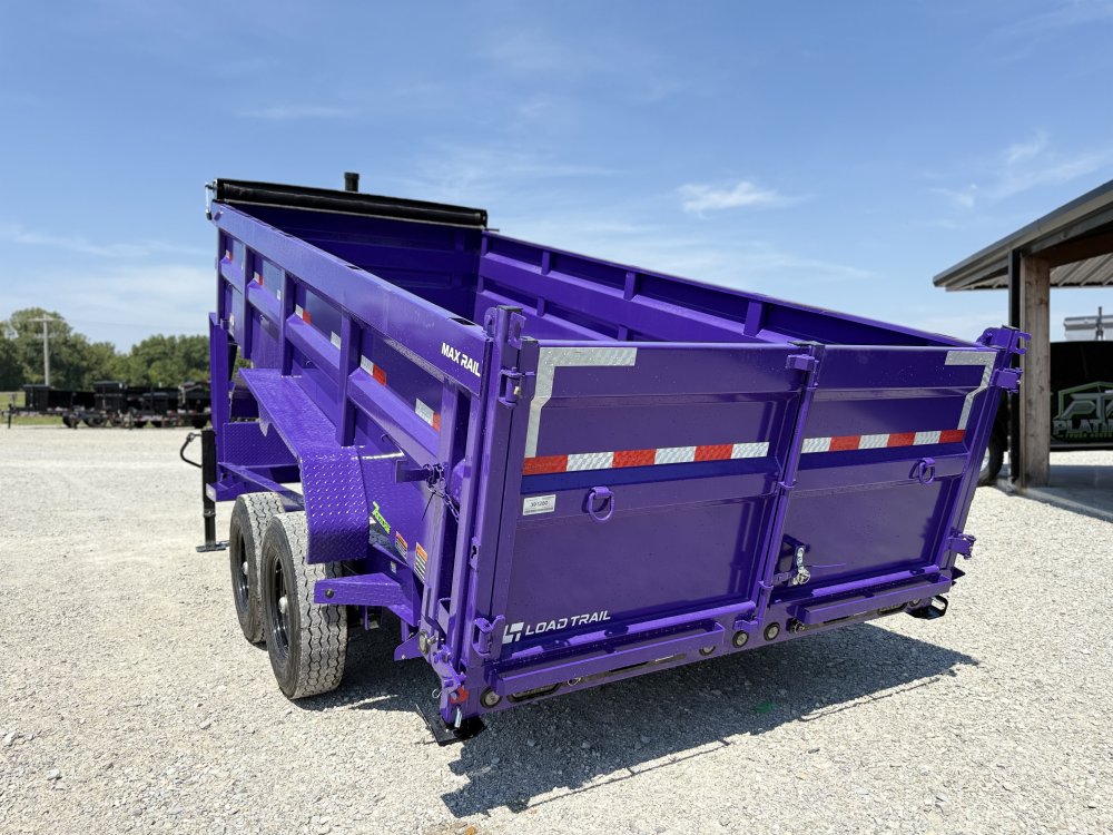 2027 Load Trail DG 83X16X3 HIGH SIDE TELESCOPIC W/14 PLYS AND 7 GAUGE 14K GVWR GOOSENECK Dump Traile