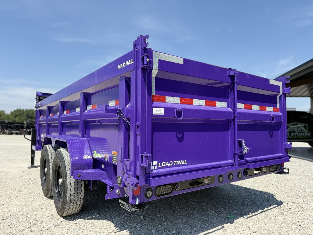 2027 Load Trail DG 83X16X3 HIGH SIDE TELESCOPIC W/14 PLYS AND 7 GAUGE 14K GVWR GOOSENECK Dump Traile