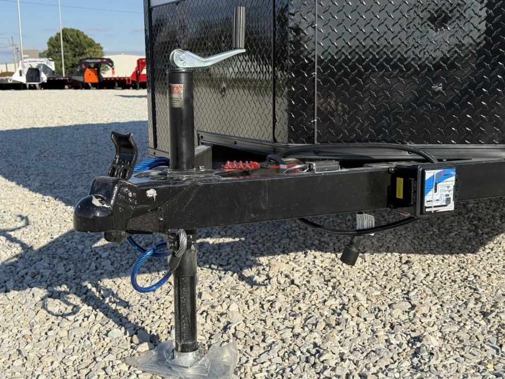 2027 SAWYER CARGO 7X16 WITH 7' INTERIOR / SCREWLESS / TORSION AXLES / POLYCOR / REAR SPOILER WITH LI
