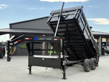 2027 Load Trail DG 83X14X3 GOOSENECK TELESCOPIC HIGH SIDE W/14 PLYS AND 7 GAUGE 14K GVWR Dump Trailer