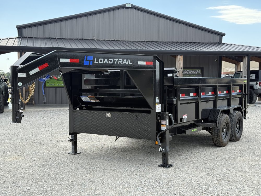 2027 Load Trail DG 83X14X3 GOOSENECK TELESCOPIC HIGH SIDE W/14 PLYS AND 7 GAUGE 14K GVWR Dump Traile