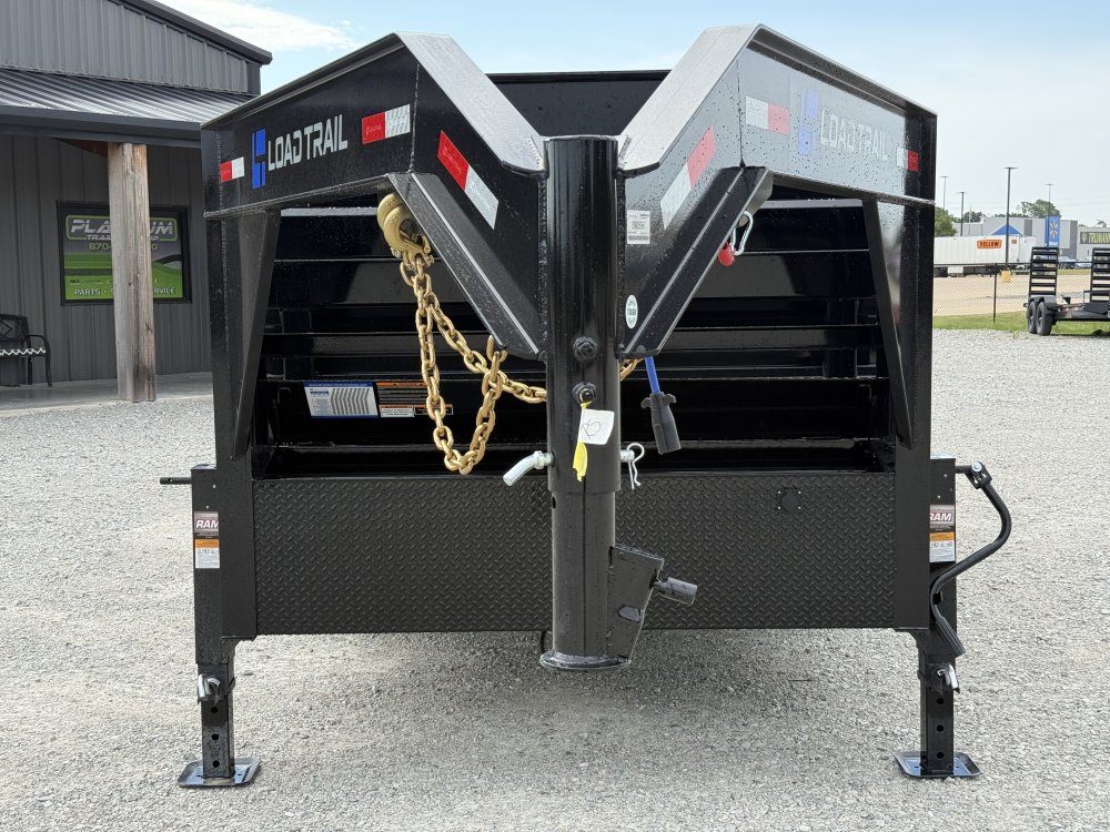 2027 Load Trail DG 83X14X3 GOOSENECK TELESCOPIC HIGH SIDE W/14 PLYS AND 7 GAUGE 14K GVWR Dump Traile